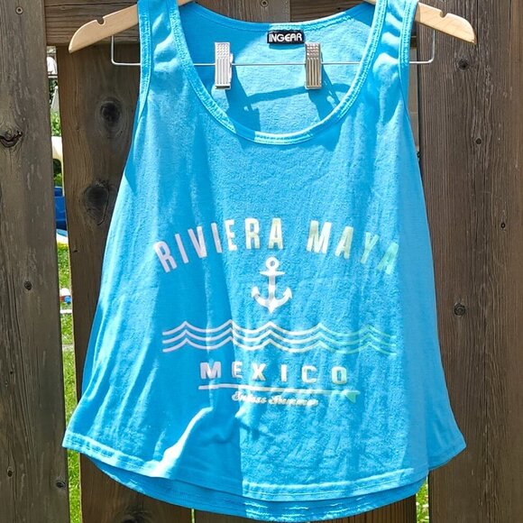 INGEAR RIVIERA MAYA MEXICO ENDLESS SUMMER TANK TOP Women's Size Small - Picture 5 of 5